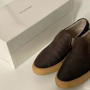 Used Common Projects Leather Slip-on in black